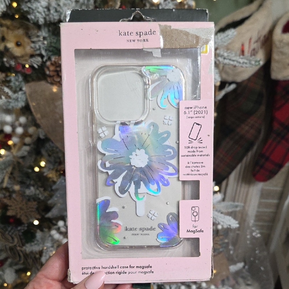 Kate Spade Iridescent Floral iPhone Case
